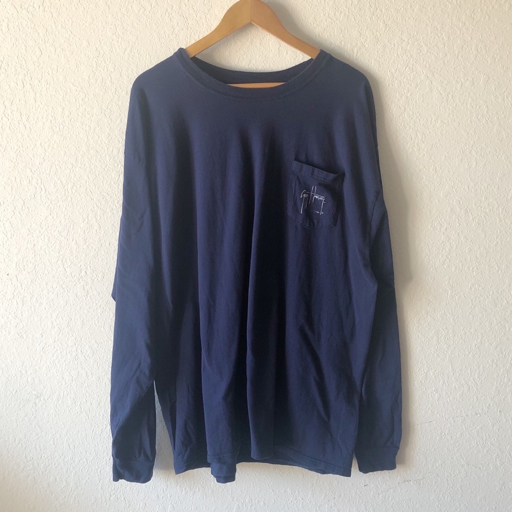 Guy Harvey Men's Long Sleeve Graphic Tee XXL
